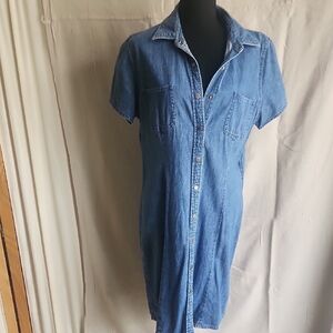 L.L. Bean Blue Denim Dress